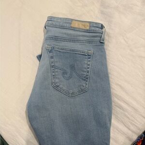 AG Adriano Goldschmied Light Blue Skinny Jeans